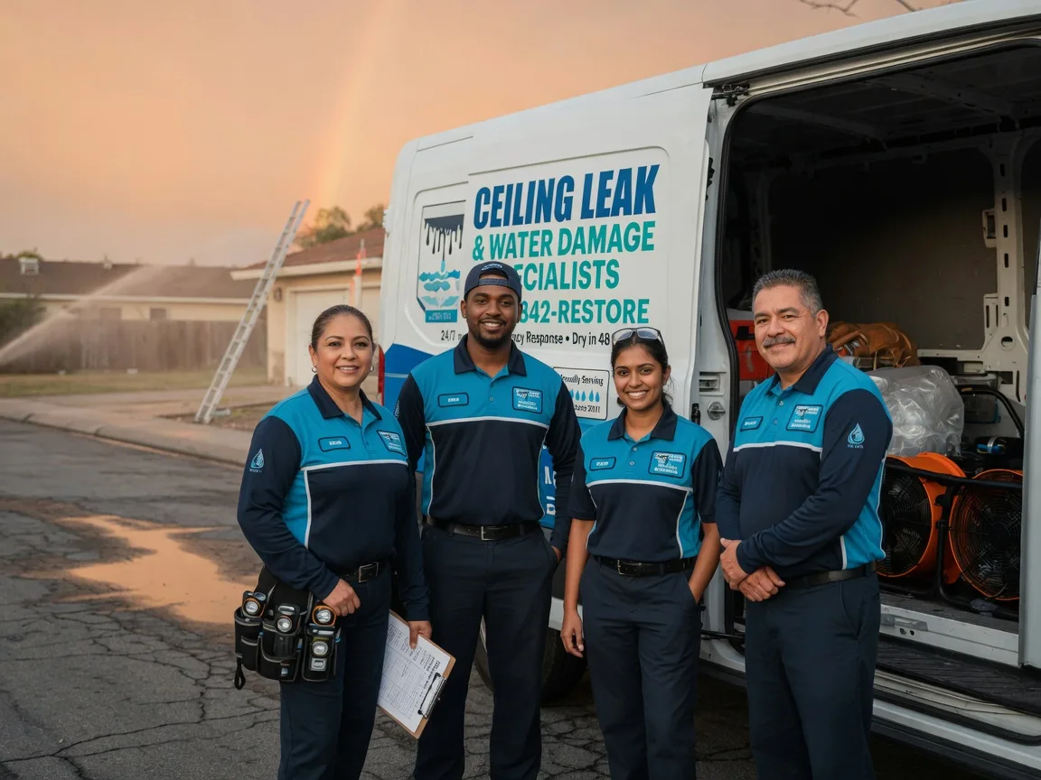 Ceiling Leak Cleanup company in Lennon, MI