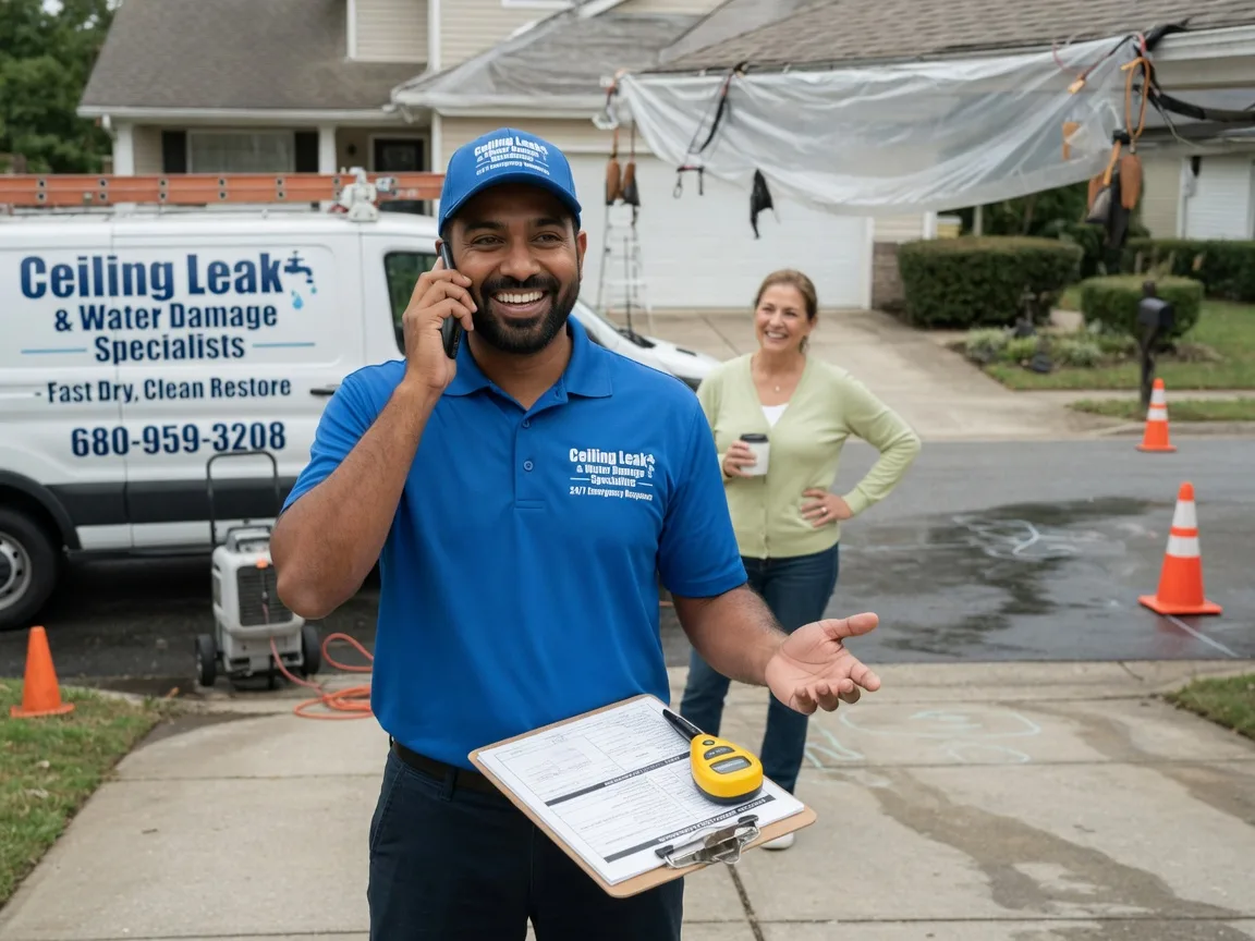 Ceiling Leak Cleanup Lennon, MI FAQs